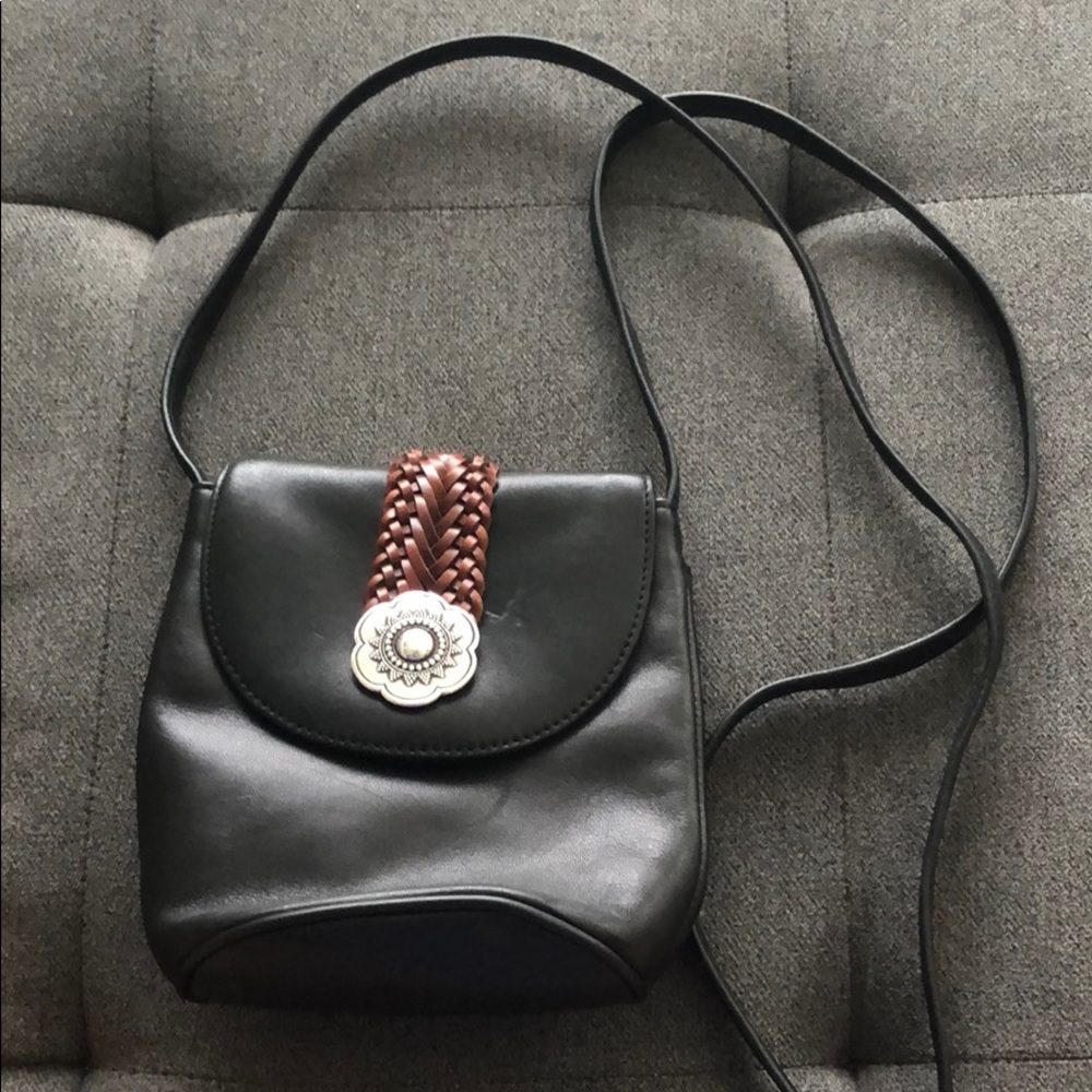 Brighton black crossbody purse